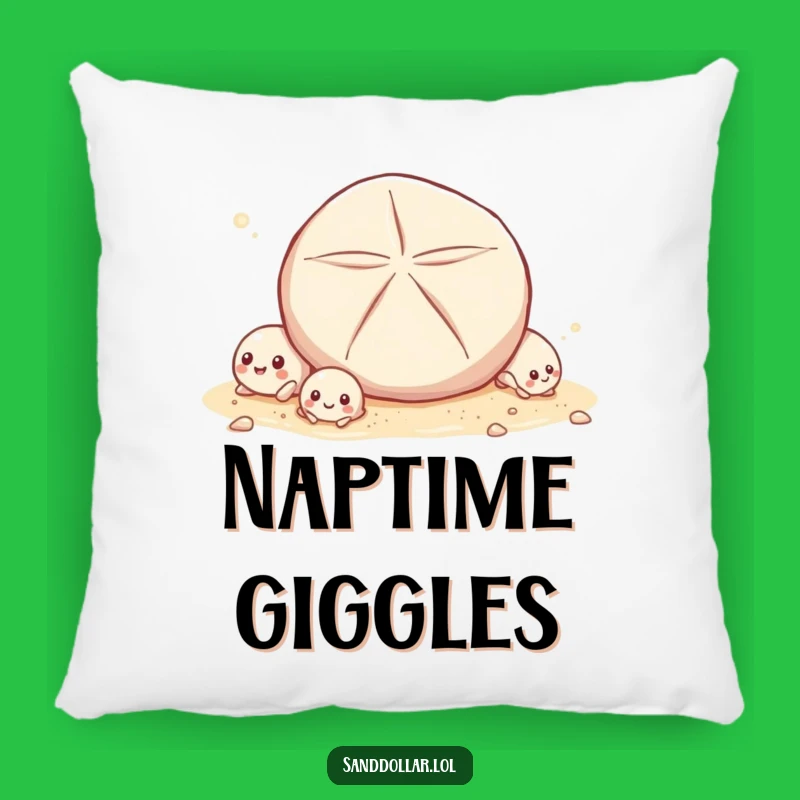 Funny Shell Giggle Pillow: Soft Joyful Character Cushion, Whimsical Humorous Gift