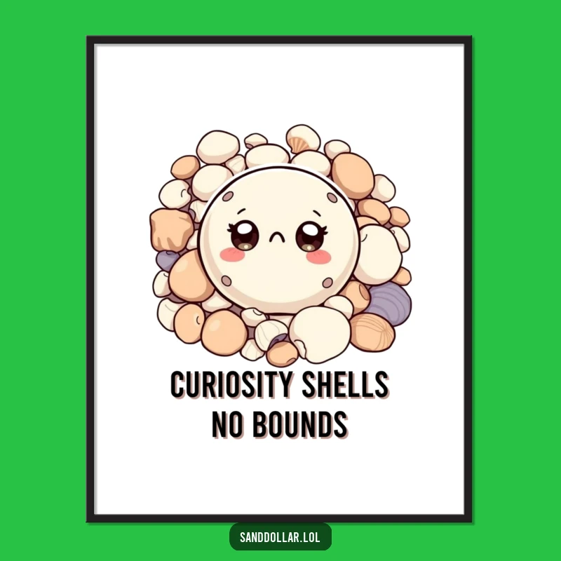 Free Printable Sand Dollar Wall Art: Funny Downloadable Decor for a Coastal Vibe!