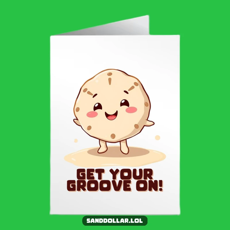 Free Printable Wiggle Sand Dollar Congratulations Card: Funny Downloadable Gift for Shore Celebrations!