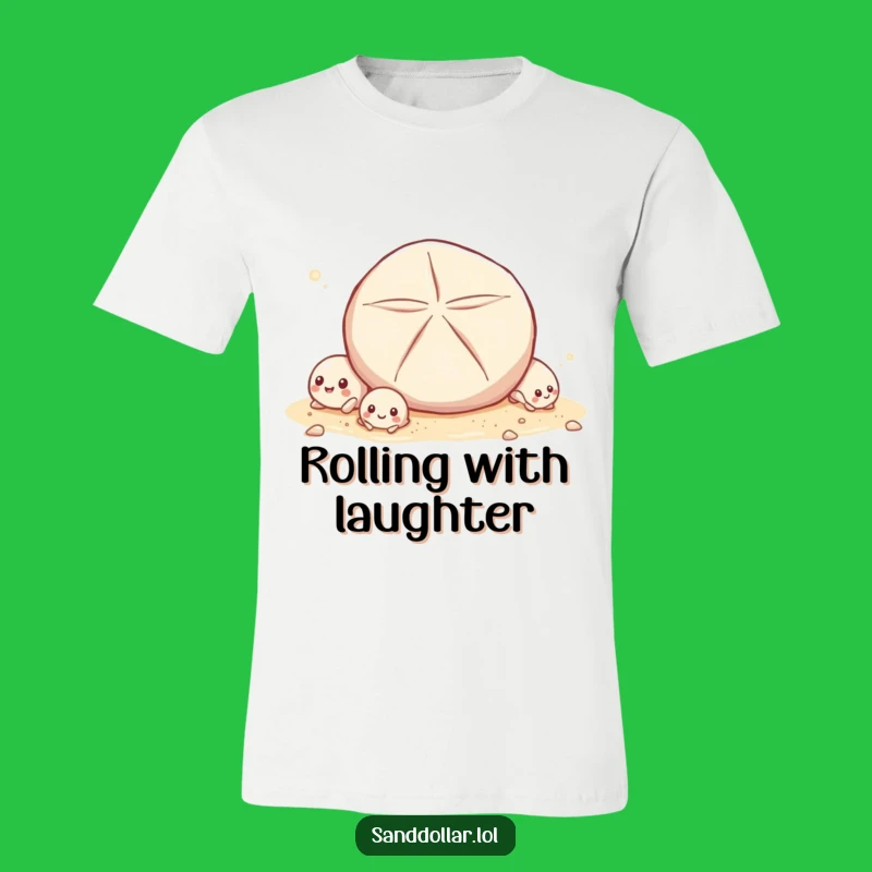 Funny Shell Giggle T-Shirt: Joyful Group Humor, Perfect Humorous Beach Gift