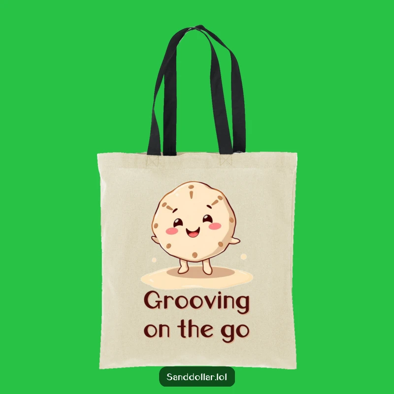 Funny Sand Dollar Dance Tote: Stylish and Hilarious Gift for Beach Trips!