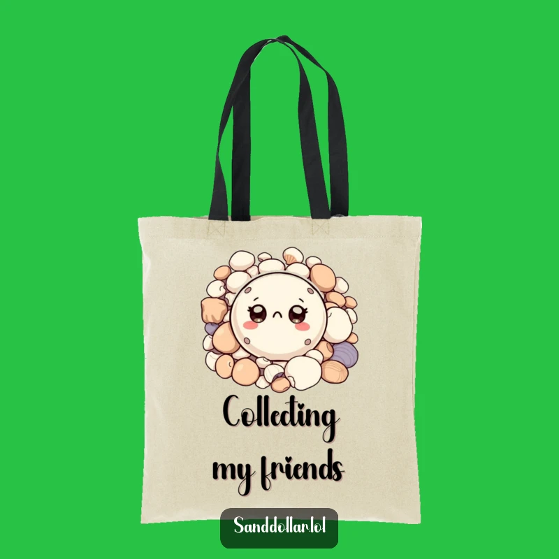 Funny Sand Dollar Tote: Stylish and Hilarious Gift for Beach Trips!